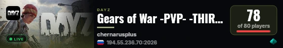 Gears of War -PVP- -THIRD PERSON- -ARENA- live status badge