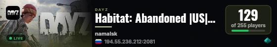 Habitat: Abandoned |US|HELI|SNIPER|MOD| live status badge