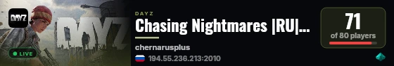 Chasing Nightmares |RU|CARS|LITE|HELI| live status badge