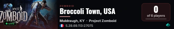 Broccoli Town, USA live status badge