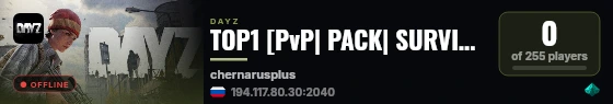 TOP1 [PvP| PACK| SURVIVAL| LOYALTY] live status badge