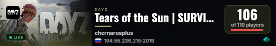 Tears of the Sun | SURVIVAL | PVP | MILITARY live status badge