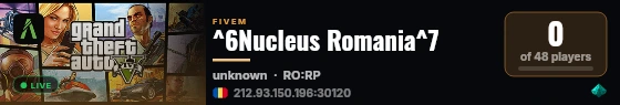 ^6Aries Romania^7 live status badge