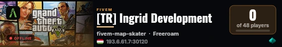 [TR] Ingrid Development live status badge