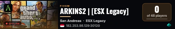 ARKINS2 | [ESX Legacy] live status badge