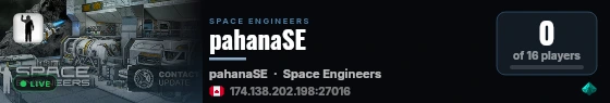 pahanaSE live status badge