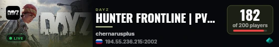 HUNTER FRONTLINE | PVP | TECHLOOT | BASEBUILD live status badge
