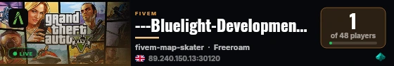 ---Bluelight-Development---- live status badge