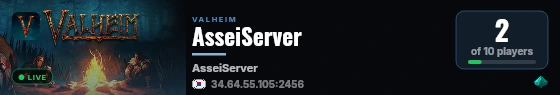 AsseiServer live status badge