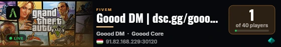 Goood DM | dsc.gg/goooddm | Hamarosan V2! live status badge