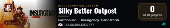 Silky Better Outpost live status badge