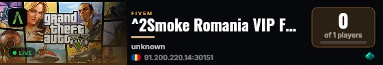 ^2Smoke Romania VIP FREE^0  live status badge