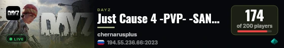 Just Cause 4 -PVP- -SANDBOX- -CHAOS- live status badge