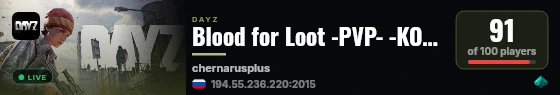 Blood for Loot -PVP- -KOS- -LOOT+- -NO TRADERS- live status badge