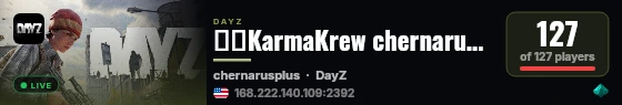 🔥🎮KarmaKrew chernarus #2 EU - SOLO DUO RIO | 1PP |VANILLA + MOD 26.08🎮🔥 live status badge