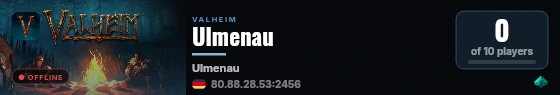 Ulmenau live status badge