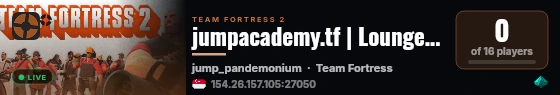 jumpacademy.tf | Lounge | S5-D4 | AU live status badge