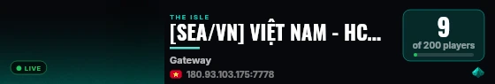 [SEA/VN] VIỆT NAM - HCM - ISLE VOIP - discord.gg/PVN live status badge