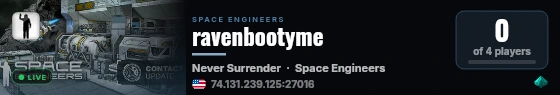 ravenbootyme live status badge