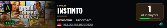 INSTINTO live status badge