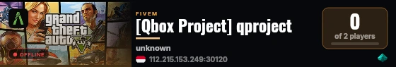 [Qbox Project] qproject live status badge