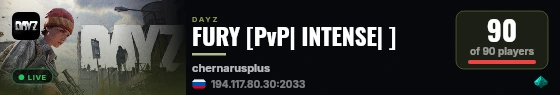 FURY [PvP| INTENSE| ] live status badge