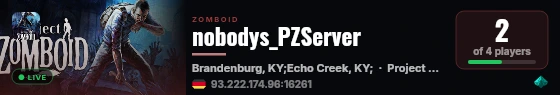 nobodys_PZServer live status badge