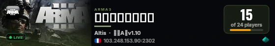 雷鸣机动反应部队 live status badge