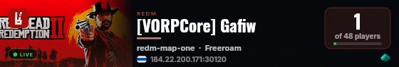 [VORPCore] Gafiw live status badge
