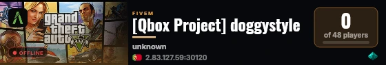 [Qbox Project] doggystyle live status badge