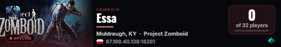 Essa live status badge