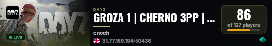 GROZA 1 | CHERNO 3PP |  VANILLA++ | RU | PVP | WIPE 20.06 live status badge