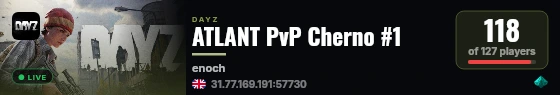 ATLANT PvP Cherno #1 live status badge