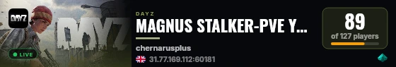 MAGNUS STALKER-PVE YELLOW: CARS live status badge