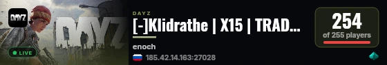 [-]Klidrathe | X15 | TRADER | HELI | CARS | BUNKERS | Twitch live status badge