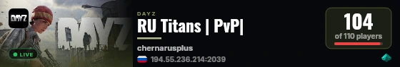 RU Titans | PvP| live status badge