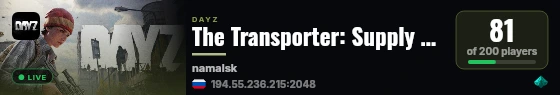 The Transporter: Supply Runner #Vehicles #Trade #Logistics live status badge