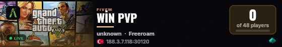 WİN PVP live status badge