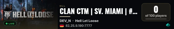 CLAN CTM | SV. MIAMI | #02 | PRÁCTICAS & EVENTOS live status badge