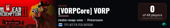 [VORPCore] VORP live status badge
