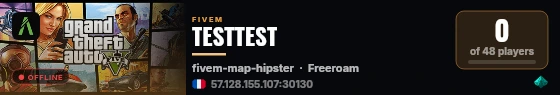 TESTTEST live status badge