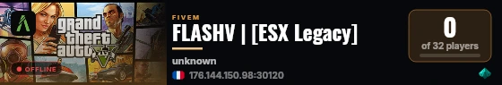 FLASHV | [ESX Legacy] live status badge
