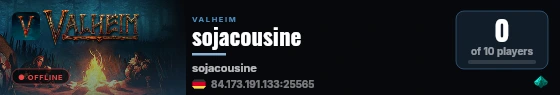 sojacousine live status badge