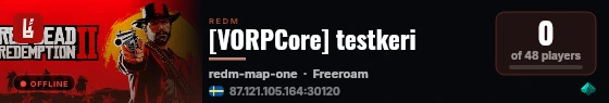 [VORPCore] testkeri live status badge