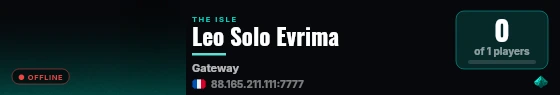 Leo Solo Evrima live status badge