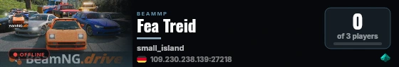 Fea Treid live status badge