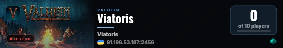 Viatoris live status badge