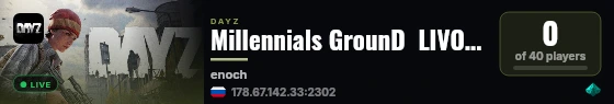 Millennials GrounD  LIVONIA PVP live status badge