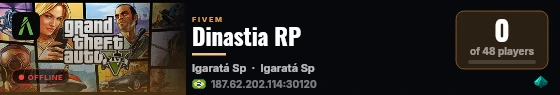 Dinastia RP live status badge