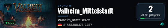 Valheim_Mittelstadt live status badge